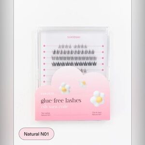 SUKOSHI Glue-Free Lashes Rosy Flutter (Natural N01)